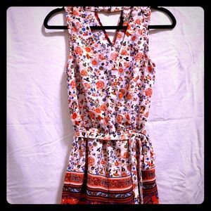 Floral Romper